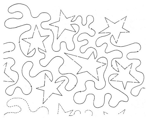 Meandering Stars - 10" Interlocking